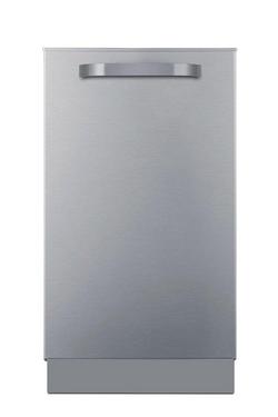 17-1/2 in Built-In Dishwasher in Stainless Steel