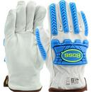 SHEEPSKIN DRV GLV W/ IMPACT PROT MD 