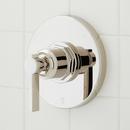 Signature Hardware Polished Nickel Pressure Balanced Shower System with Shower Head, Hand Shower, Hose, Valve Trim, and Diverter - Valve Included 