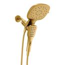 Multi Function Showerhead with Hand Shower in Brushed Gold 
