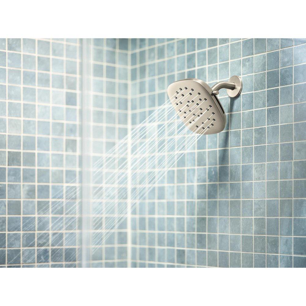 Moen Brushed Nickel Single Function Showerhead 