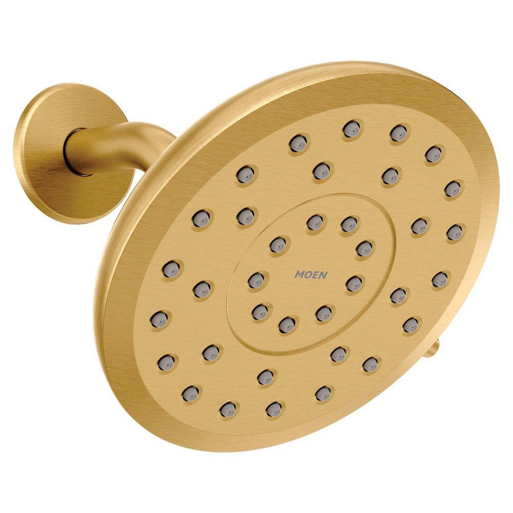 Moen Brushed Gold Single Function Showerhead 