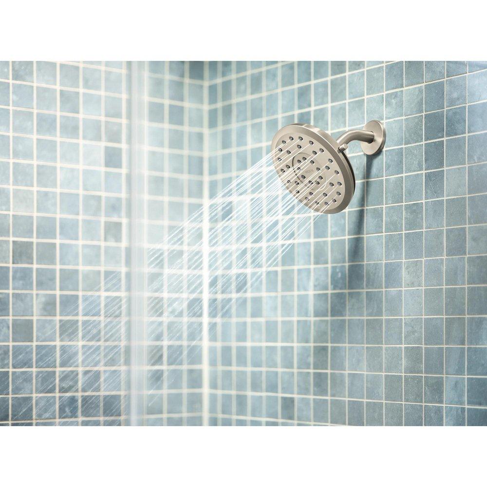 Moen Brushed Nickel Single Function Showerhead 
