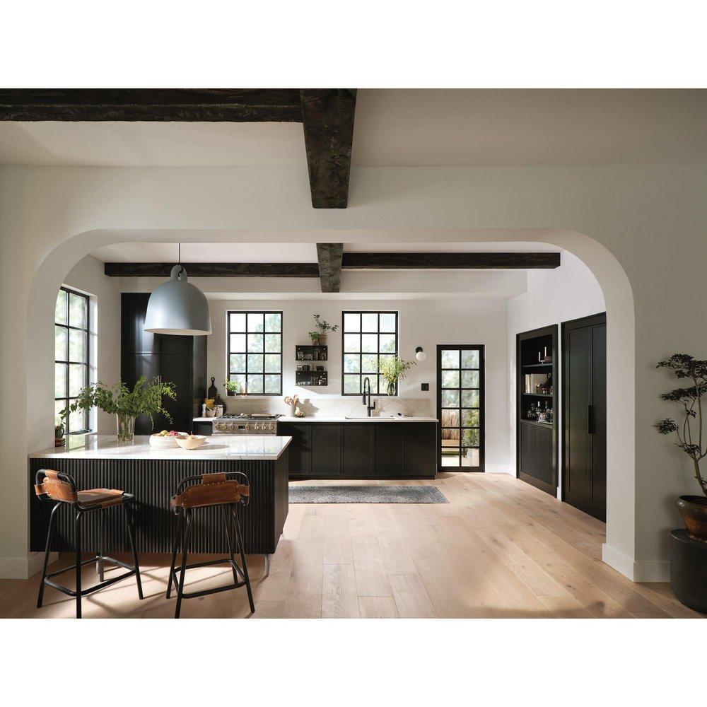 Moen Matte Black Single Handle Pull Down Kitchen Faucet 
