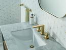 Delta Faucet Brilliance Champagne Bronze Two Handle Widespread Bathroom Sink Faucet 