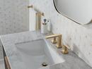 Delta Faucet Brilliance Champagne Bronze Two Handle Widespread Bathroom Sink Faucet 