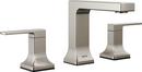 Two Handle Widespread Bathroom Sink Faucet in Brilliance® Stainless