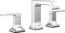 Two Handle Widespread Bathroom Sink Faucet in Chrome