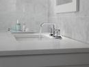Delta Faucet Chrome Two Handle Widespread Bathroom Sink Faucet 