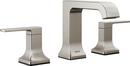 Two Handle Widespread Bathroom Sink Faucet in Brilliance® Stainless