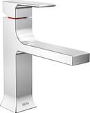 Single Handle Monoblock Bathroom Sink Faucet in Chrome