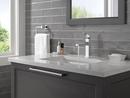 Single Handle Monoblock Bathroom Sink Faucet in Chrome 