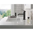 Delta Faucet Matte Black Single Handle Monoblock Bathroom Sink Faucet 