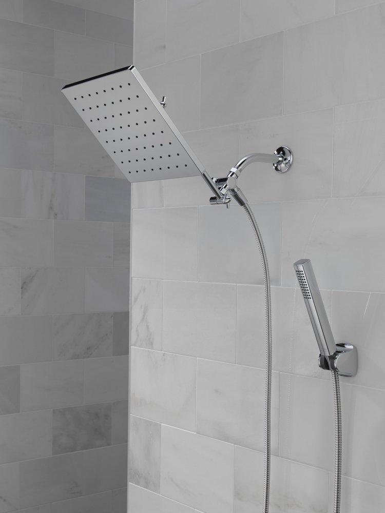 Delta Faucet Chrome Single Function Showerhead 