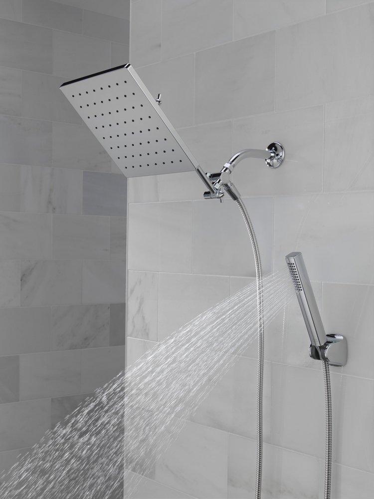 Delta Faucet Chrome Single Function Showerhead 