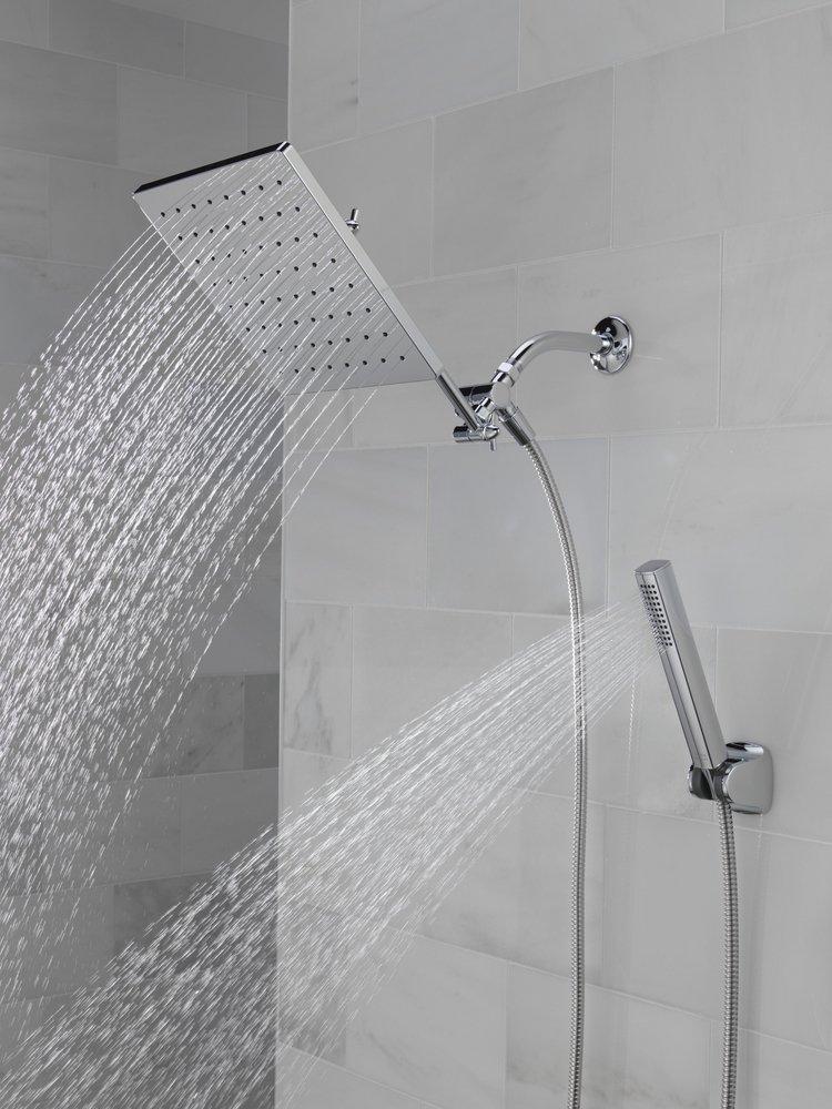 Delta Faucet Chrome Single Function Showerhead 