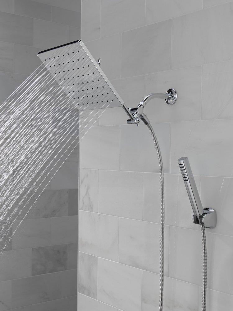 Delta Faucet Chrome Single Function Showerhead 