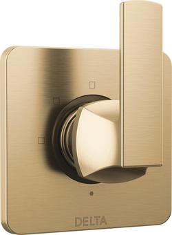 Velum &trade; Single Handle Diverter Trim in Champagne Bronze