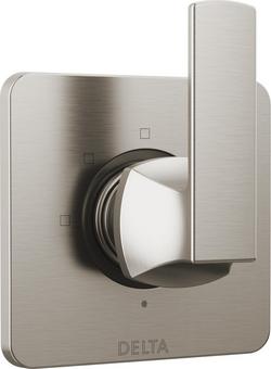 Single Handle Diverter Trim in Stainless