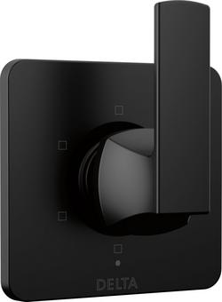 Single Handle Diverter Trim in Black