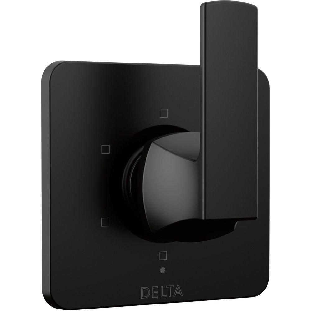 Single Handle Diverter Trim in Black 