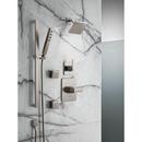 Single Handle Diverter Trim in Stainless 