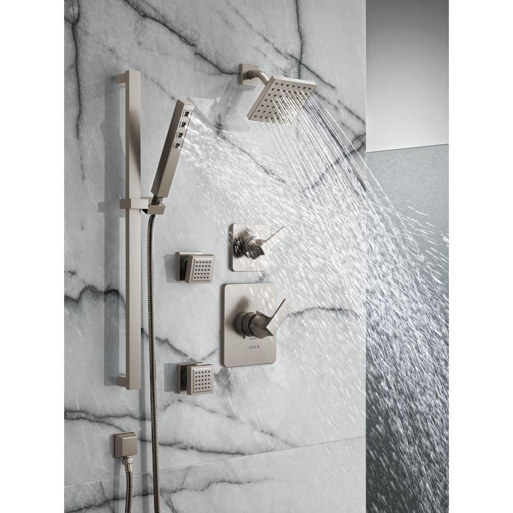 Single Handle Diverter Trim in Stainless 