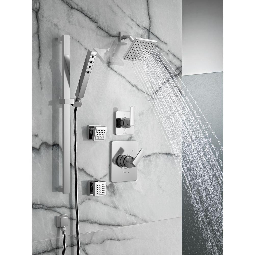 Delta Faucet Chrome One Handle Single Function Shower Faucet (Trim Only) 