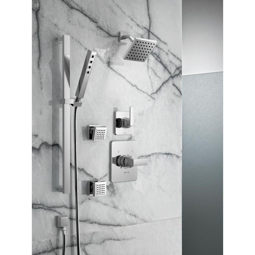 Delta Faucet Chrome One Handle Single Function Shower Faucet (Trim Only) 
