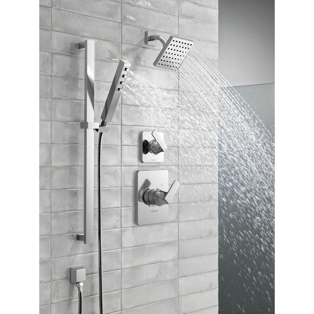 Delta Faucet Chrome One Handle Single Function Shower Faucet (Trim Only) 