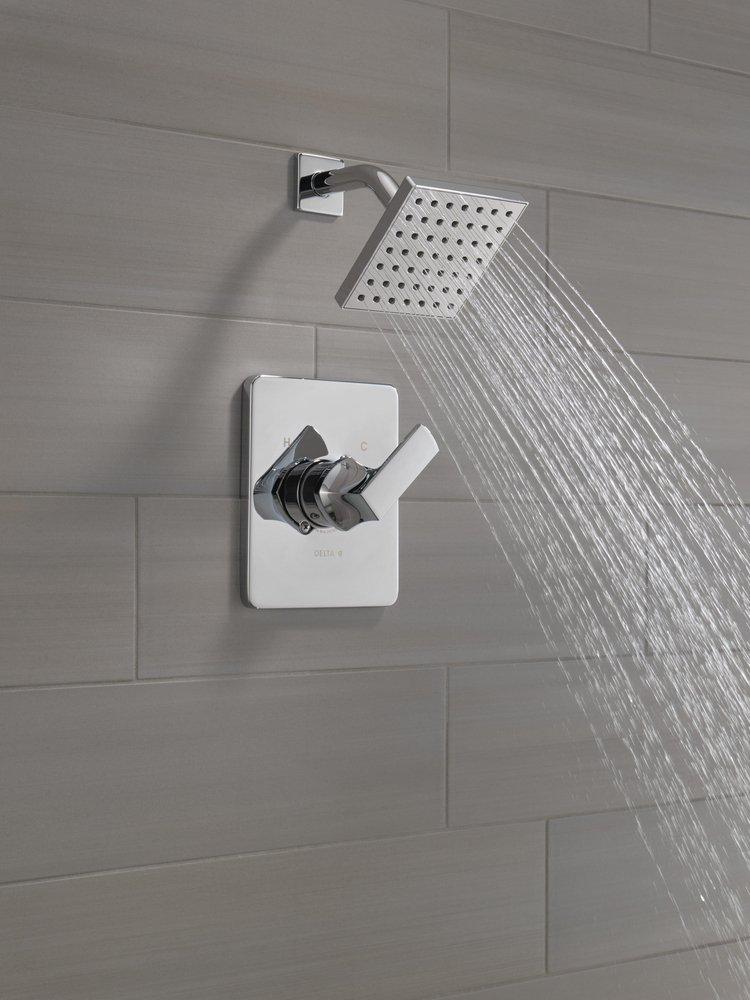 Delta Faucet Chrome One Handle Single Function Shower Faucet (Trim Only) 