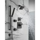 Delta Faucet Matte Black One Handle Single Function Shower Faucet (Trim Only) 