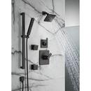 Delta Faucet Matte Black One Handle Single Function Shower Faucet (Trim Only) 