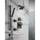 Delta Faucet Matte Black One Handle Single Function Shower Faucet (Trim Only) 