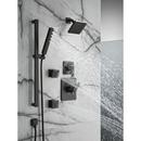 Delta Faucet Matte Black One Handle Single Function Shower Faucet (Trim Only) 