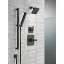 Delta Faucet Matte Black One Handle Single Function Shower Faucet (Trim Only) 