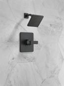 Delta Faucet Matte Black One Handle Single Function Shower Faucet (Trim Only) 