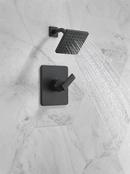 Delta Faucet Matte Black One Handle Single Function Shower Faucet (Trim Only) 