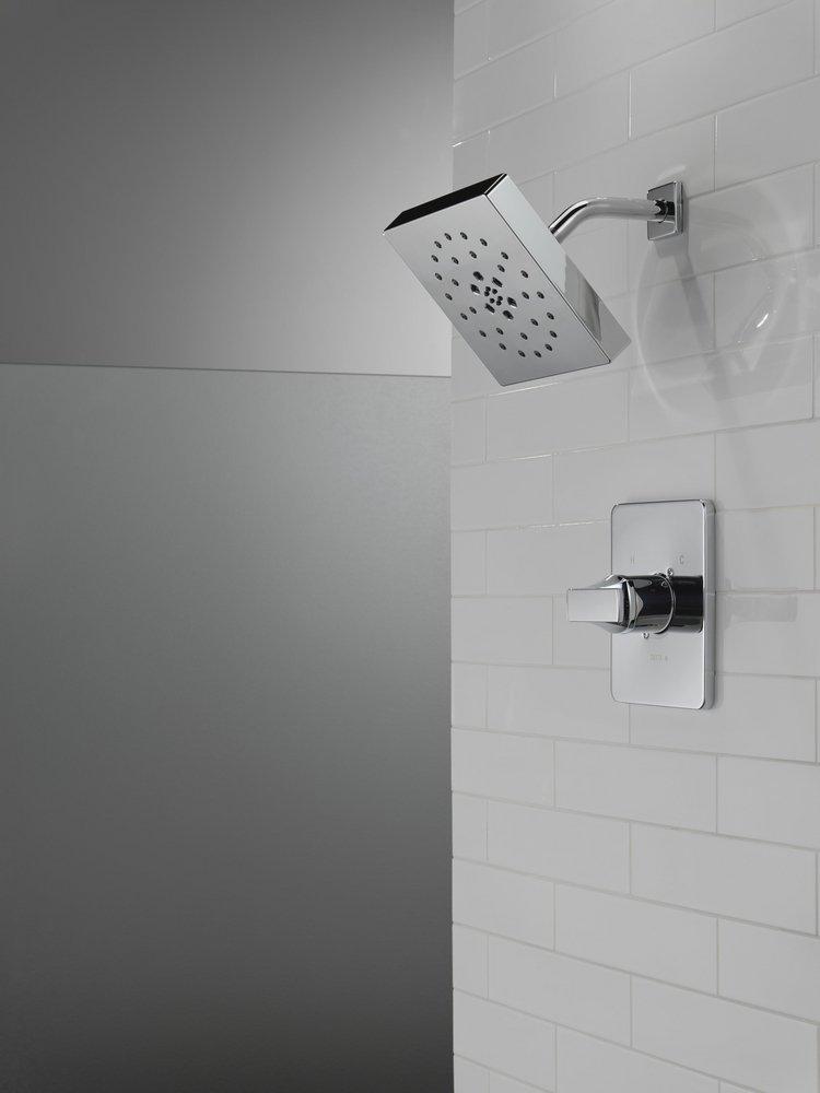 Delta Faucet Chrome One Handle Single Function Shower Faucet (Trim Only) 