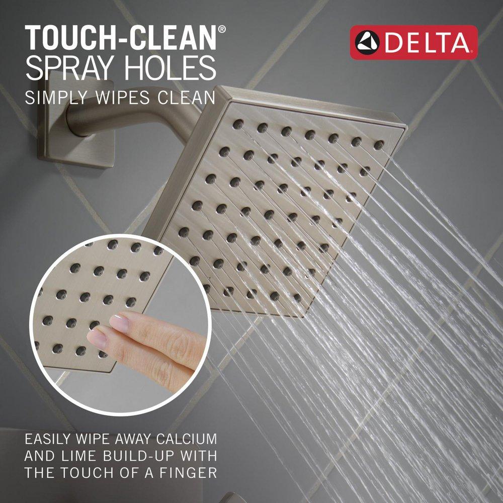 Delta Faucet Stainless One Handle Single Function Shower Faucet (Trim Only) 