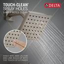 Delta Faucet Stainless One Handle Single Function Shower Faucet (Trim Only) 