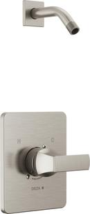One Handle Single Function Shower Faucet in Stainless (Trim Only) (Handle Sold Separately)