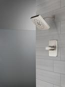 Delta Faucet Stainless One Handle Single Function Shower Faucet (Trim Only) 