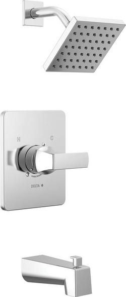 One Handle Single Function Bathtub & Shower Faucet in Chrome (Trim Only)