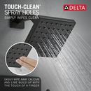 Delta Faucet Matte Black One Handle Single Function Bathtub & Shower Faucet in Chrome (Trim Only) 