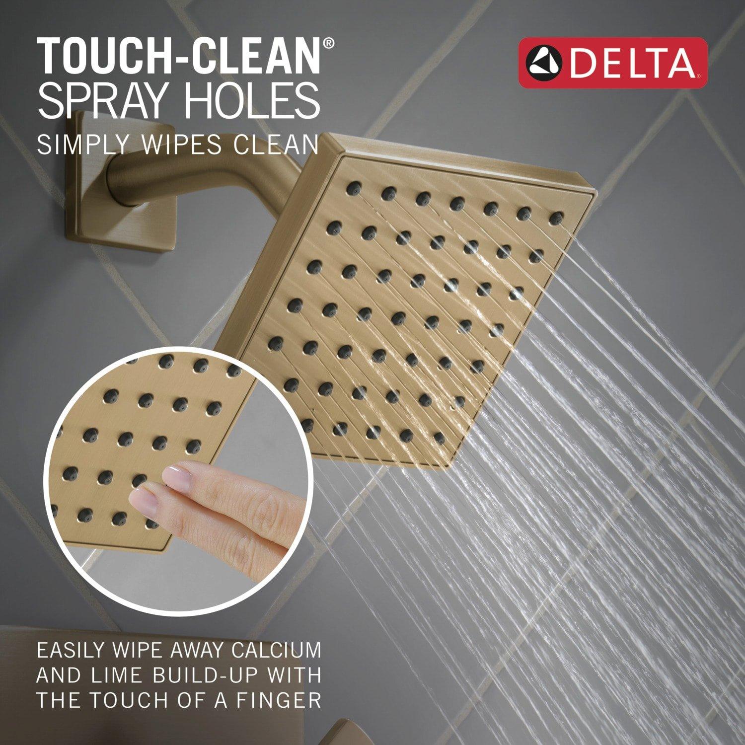 Delta Faucet Brilliance Champagne Bronze One Handle Single Function Bathtub & Shower Faucet in Chrome (Trim Only) 