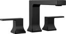 Delta Faucet Matte Black Two Handle Roman Tub Faucet 