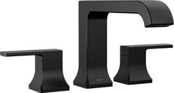 Two Handle Roman Tub Faucet in Matte Black (Trim Only)