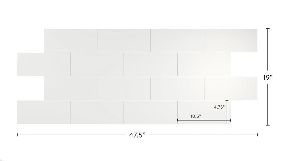 4X10 SUBWAY B/SPLSH RUNBOND GLWH 