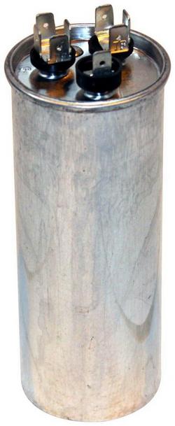 40/7.5 mfd 370/440V Dual Round Run Capacitor